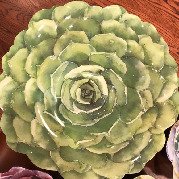 Sold ! Set of 4 Melamine Nesting bowls NWT - Picture 3 of 10